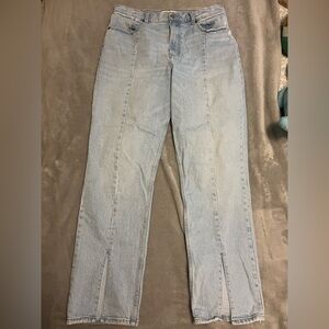 Abercrombie & Fitch 90s straight ultra high rise jeans